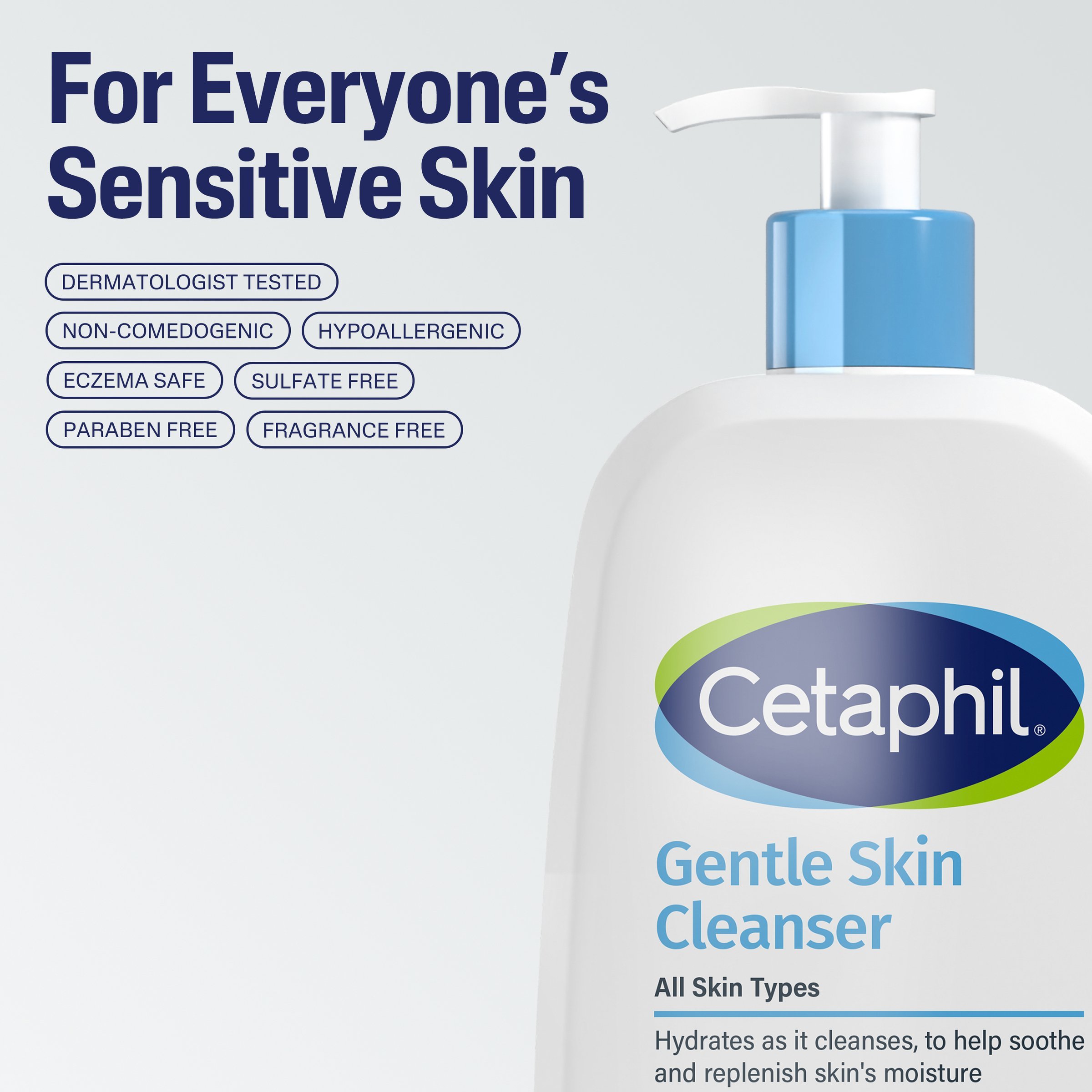 Cetaphil Gentle Skin Cleanser 1000ml/1L