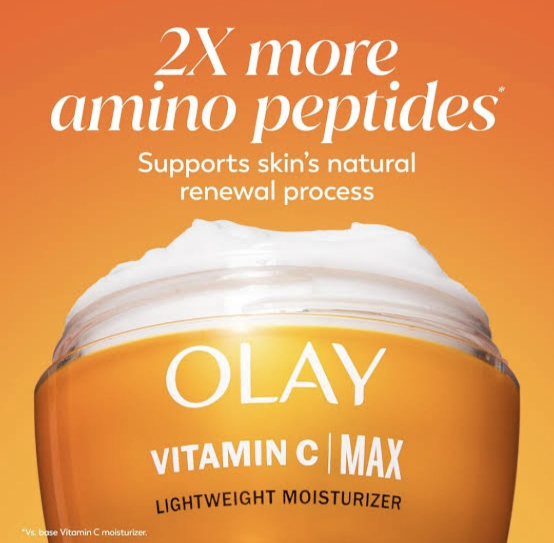 Olay Vitamin C MAX Face Moisturizer, Brightening Cream- 50ml