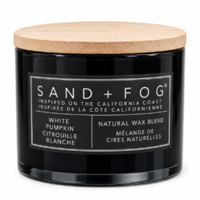 Sand + Fog White Pumpkin  2 Wick Scented Candle 12oz